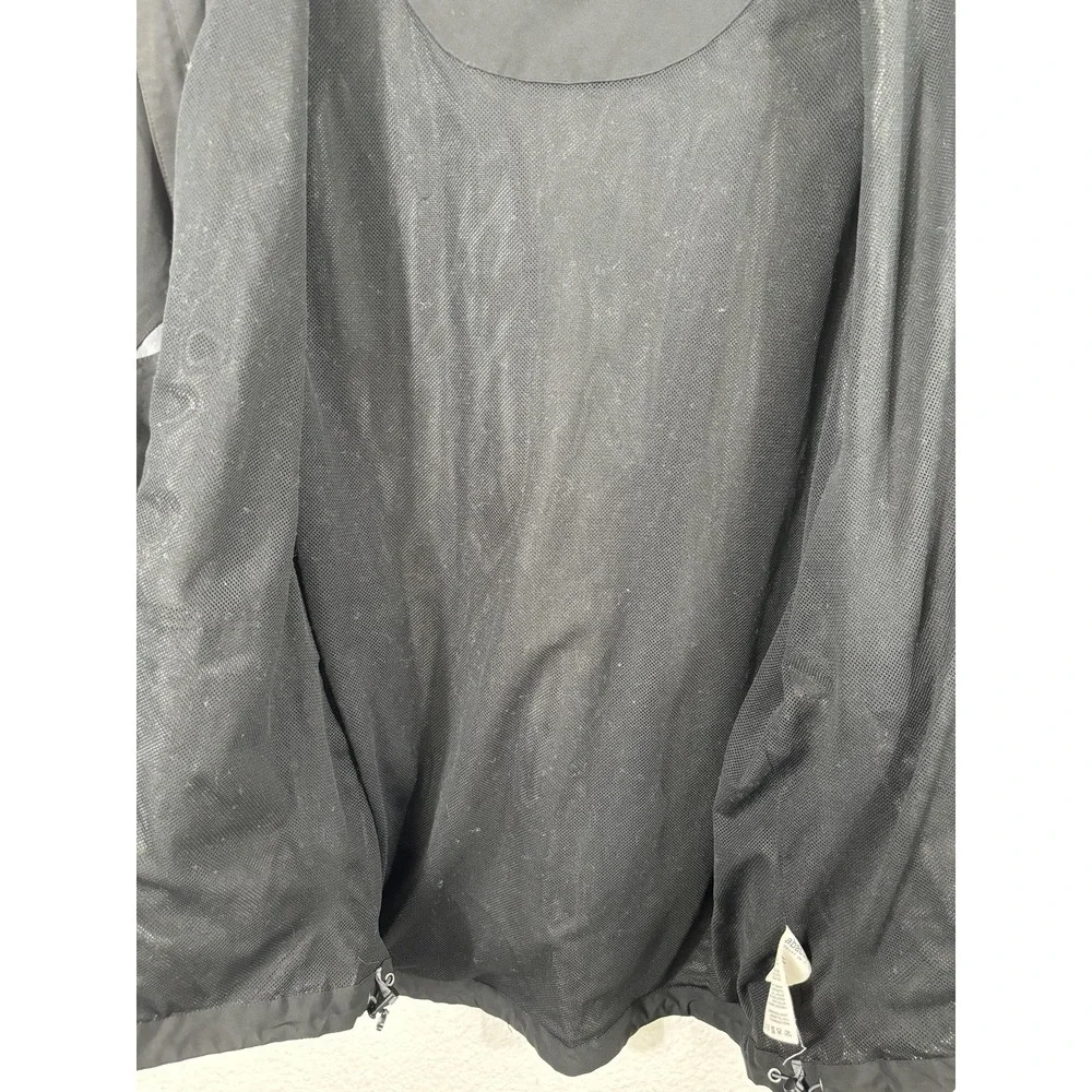 Abacus Jacket Mens 2XL Black Stretch Dry Full Zip‎ Windbreaker Golf Outdoor Coat